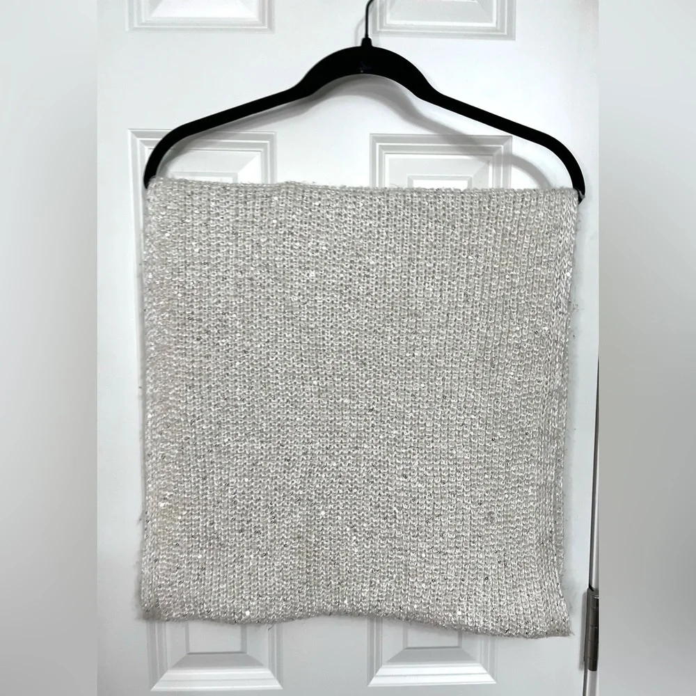 Sparkling Oversized Infinity Scarf